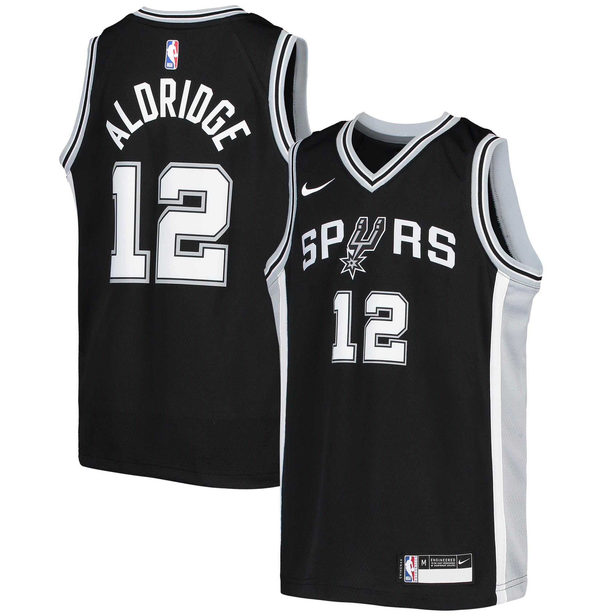 lamarcus aldridge san antonio spurs nike youth swingman jersey icon edition black 5533 mhbej.jpg