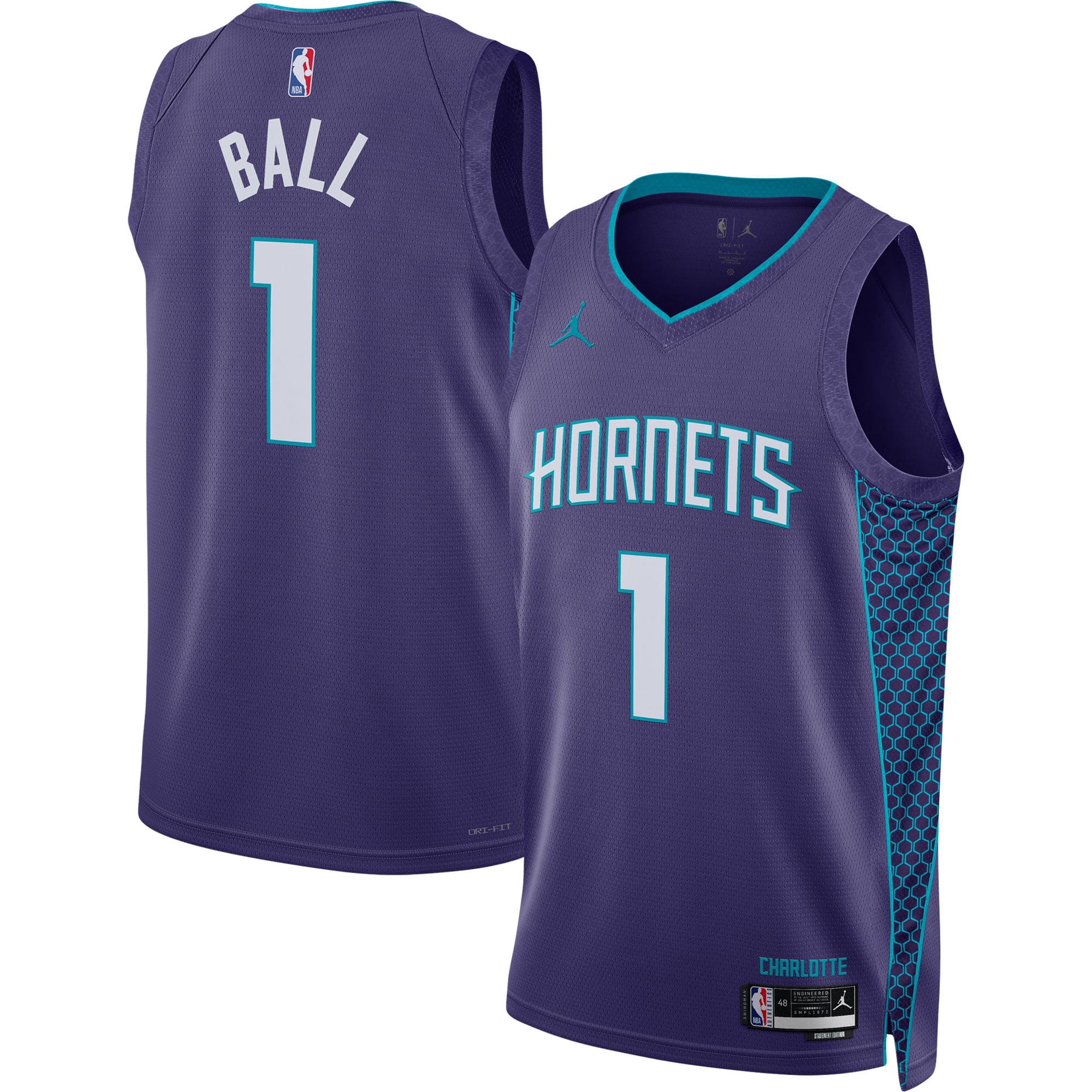 lamelo ball charlotte hornets jordan brand unisex swingman jersey statement edition purple 1743 gl9he.jpg