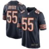 lance briggs chicago bears nike game retired player jersey navy 7996 h8jc5.jpg