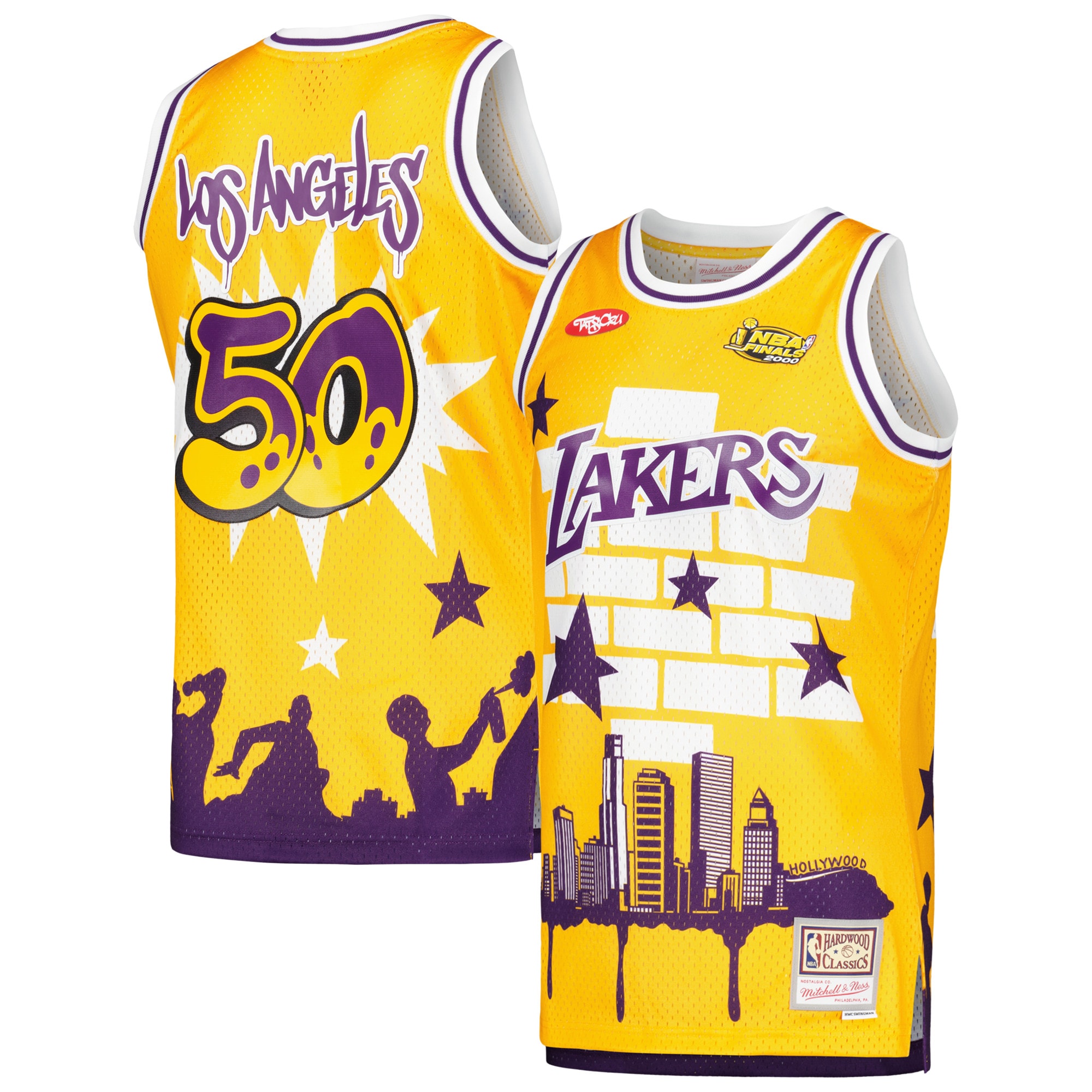 los angeles lakers mitchell 26amp ness x tats cru hardwood classics fashion jersey gold 5125 eimp5.jpg