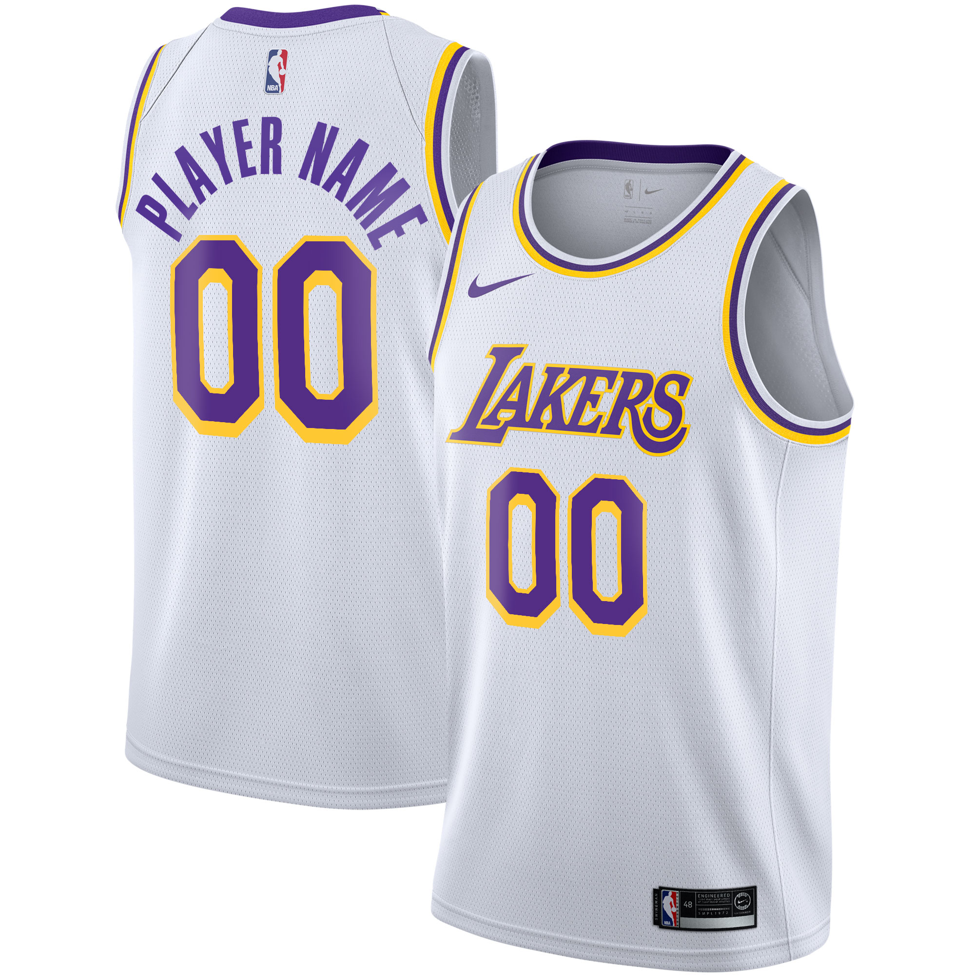 los angeles lakers nike 202021 swingman custom jersey association edition white 1171 tw7gi.jpg