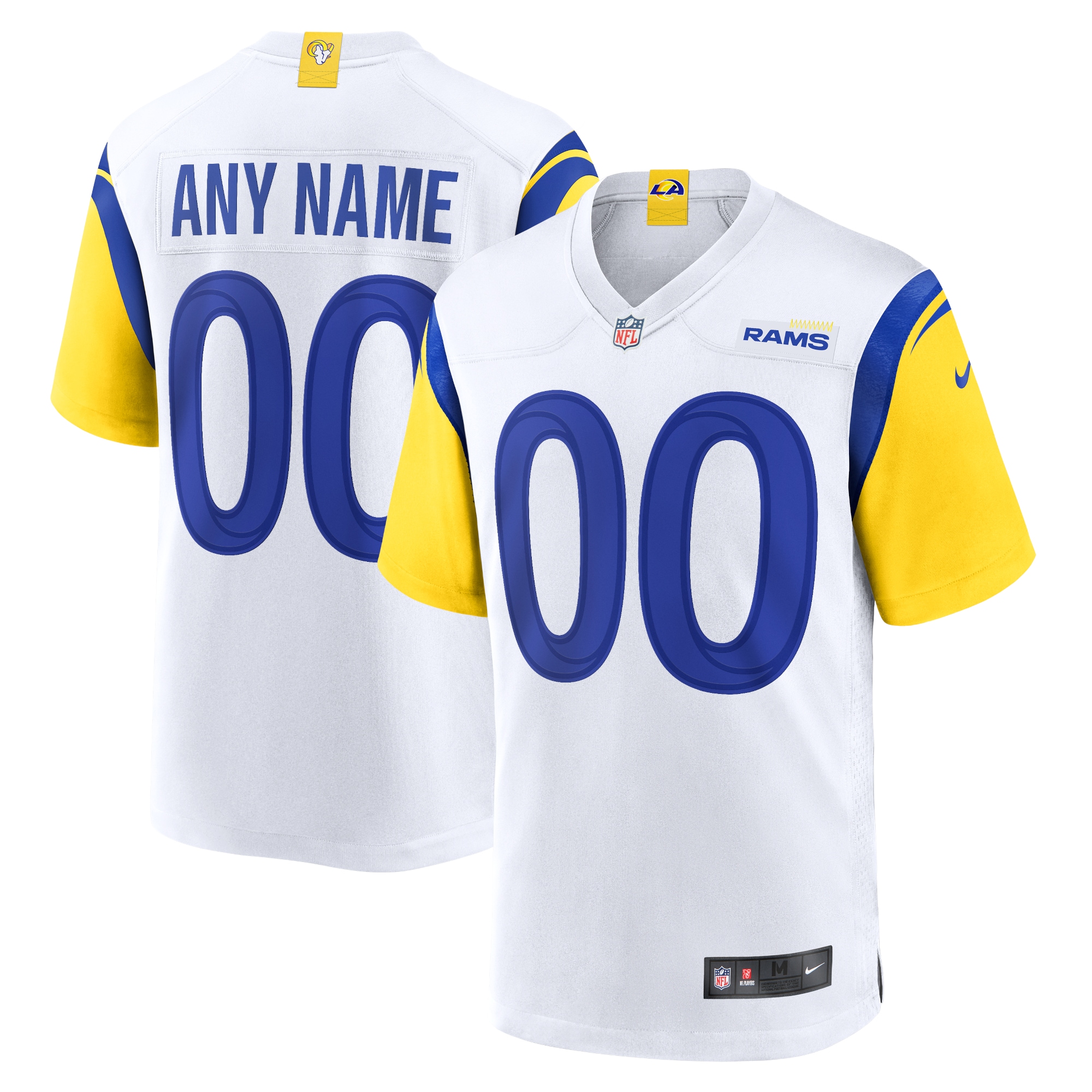 los angeles rams nike alternate custom jersey white 6664 5f5el.jpg