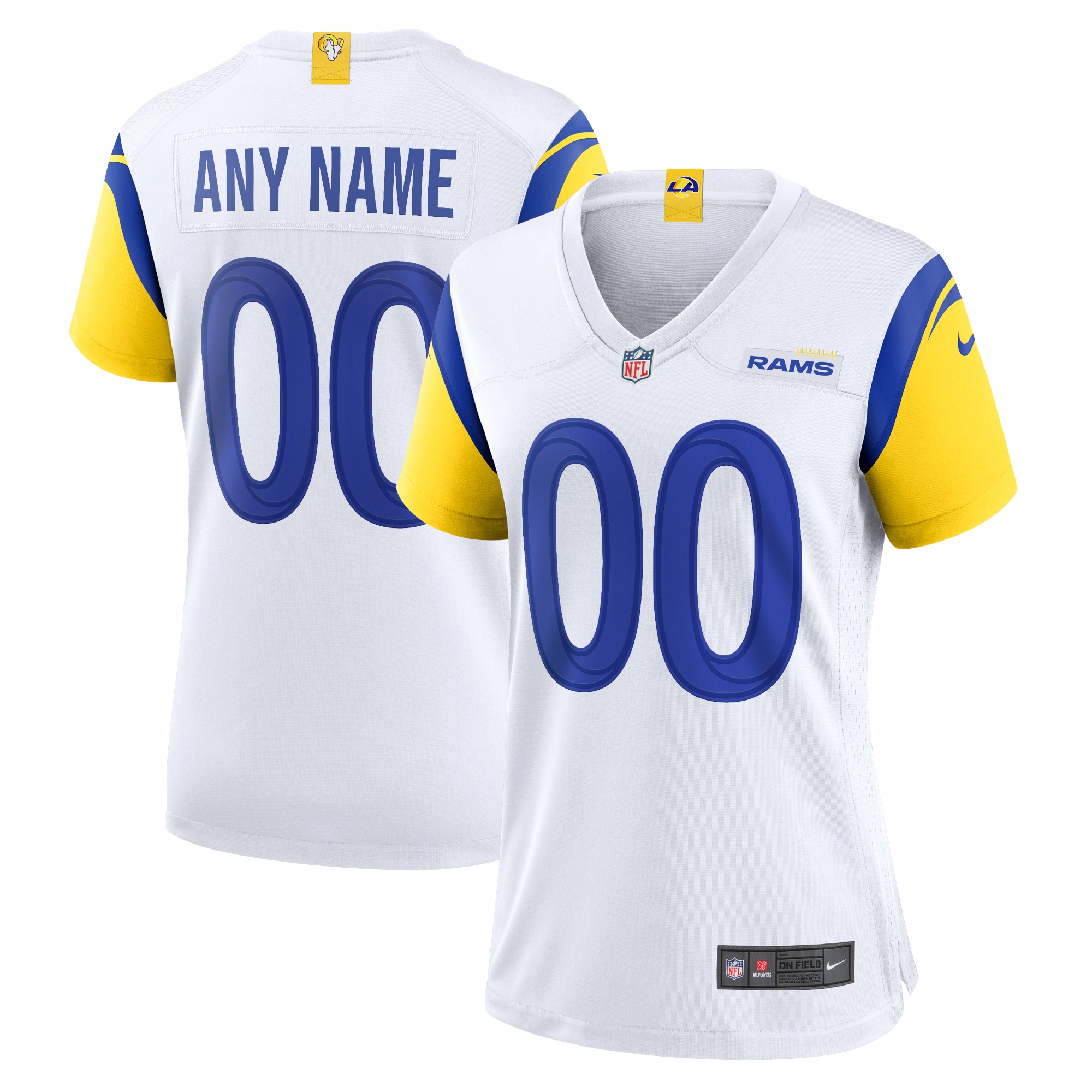 los angeles rams nike womens alternate custom jersey white 7525 ypowx.jpg