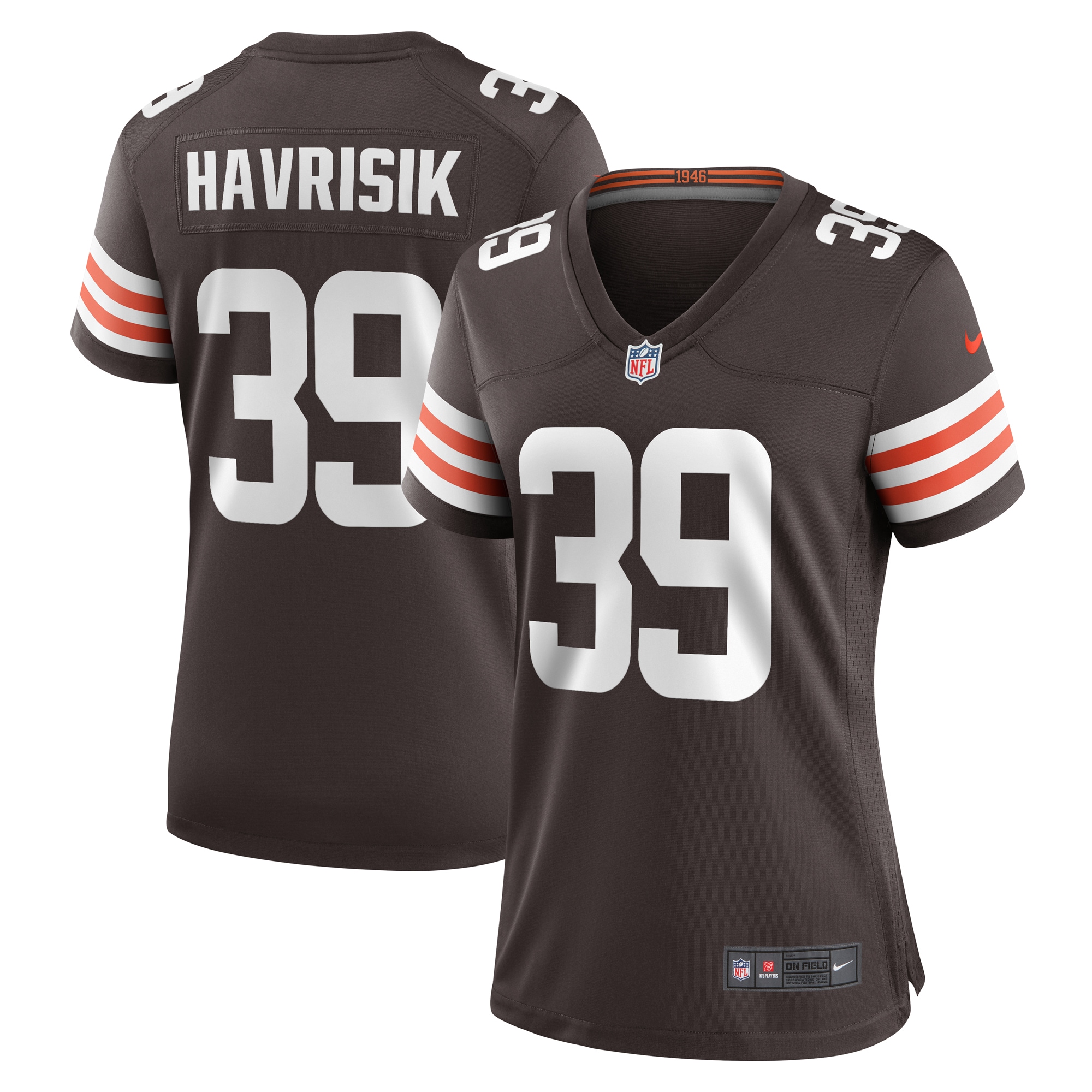 lucas havrisik cleveland browns nike womens team game jersey brown 3914 6juer.jpg