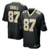 lucas krull new orleans saints nike game player jersey black 1585 cj6ad.jpg