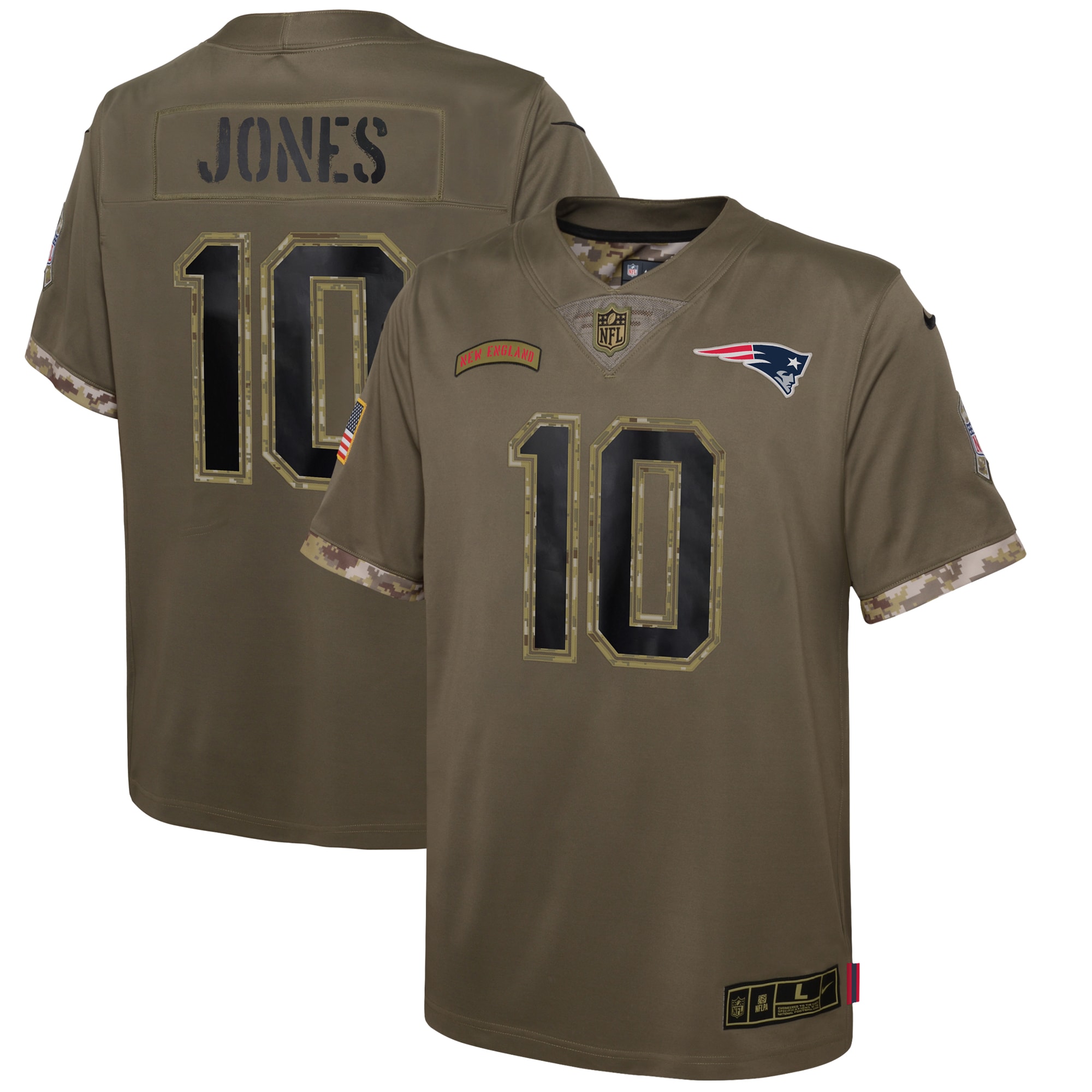 mac jones new england patriots nike youth 2022 salute to service player limited jersey olive 4879 nooxh.jpg