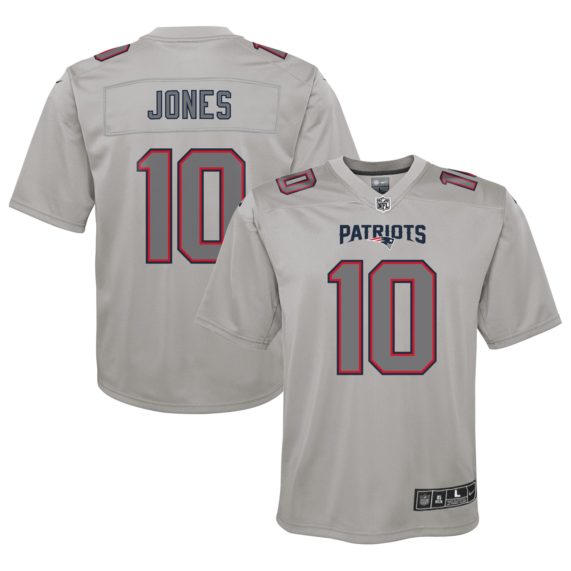 mac jones new england patriots nike youth atmosphere fashion game jersey gray 5344 gogzk.jpg