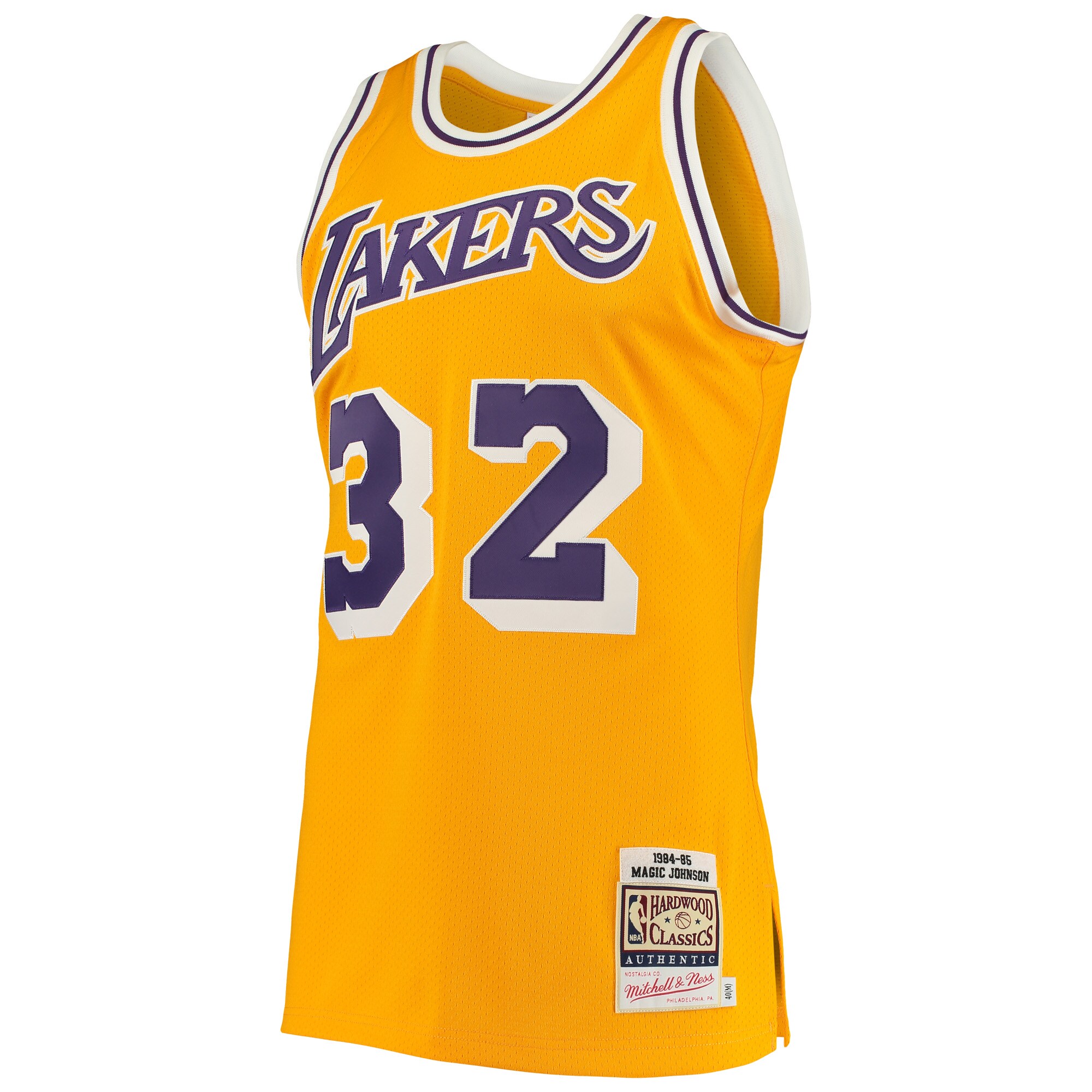 magic johnson los angeles lakers mitchell 26amp ness 198485 hardwood classics authentic jersey gold 7754 audkb.jpg