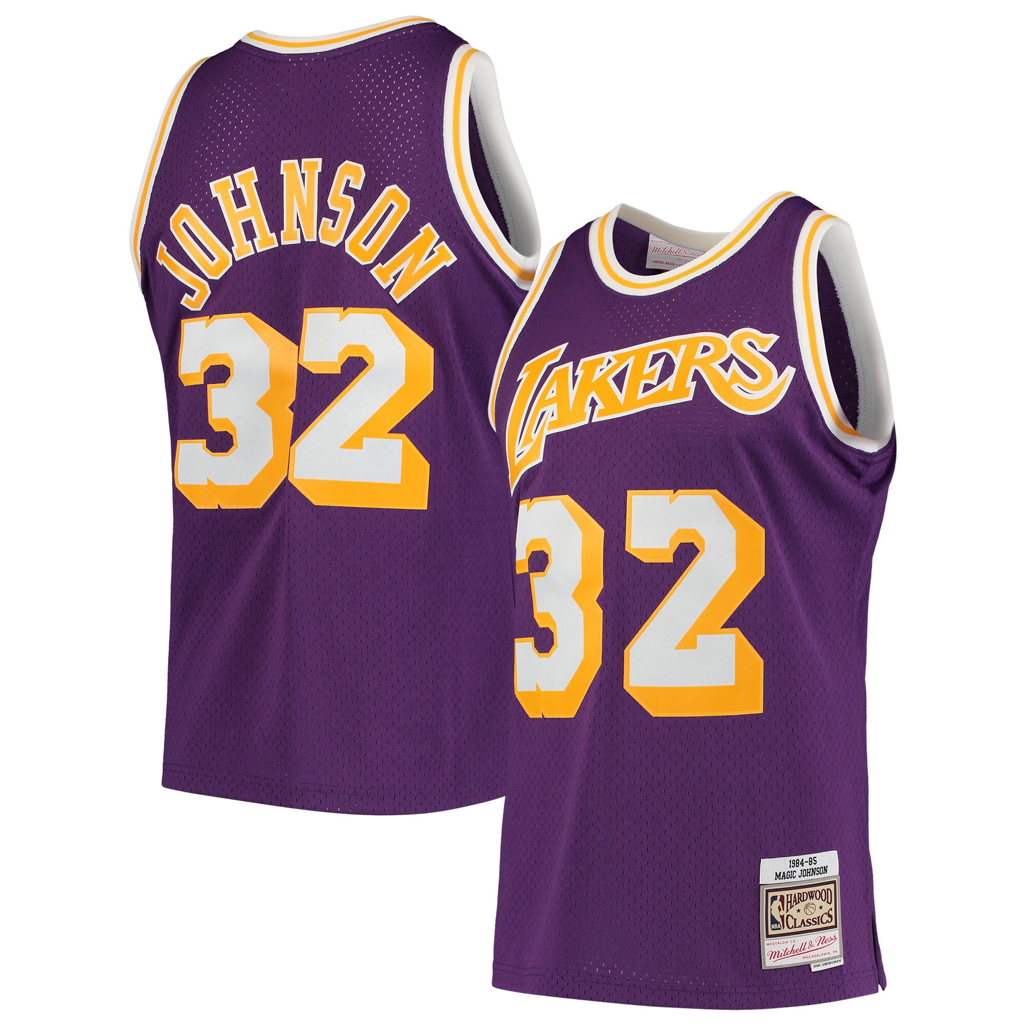 magic johnson los angeles lakers mitchell 26amp ness 198485 hardwood classics swingman jersey purple 1267 vnf9v.jpg
