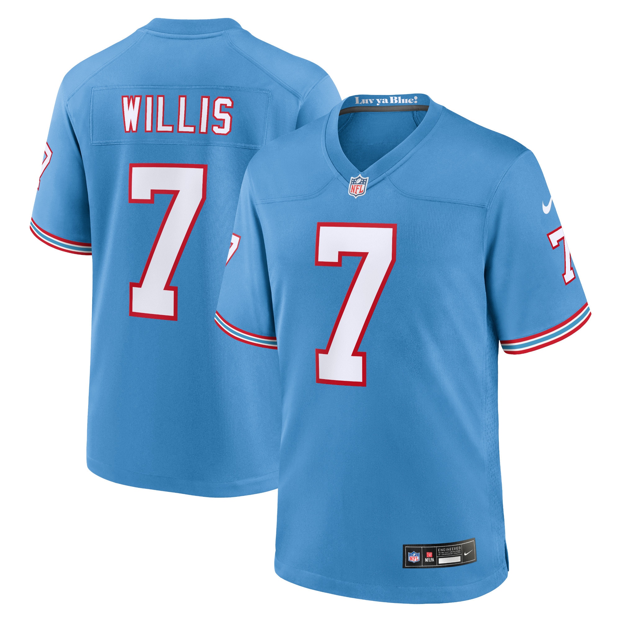 malik willis tennessee titans nike oilers throwback alternate game player jersey light blue 2001 u65rk.jpg