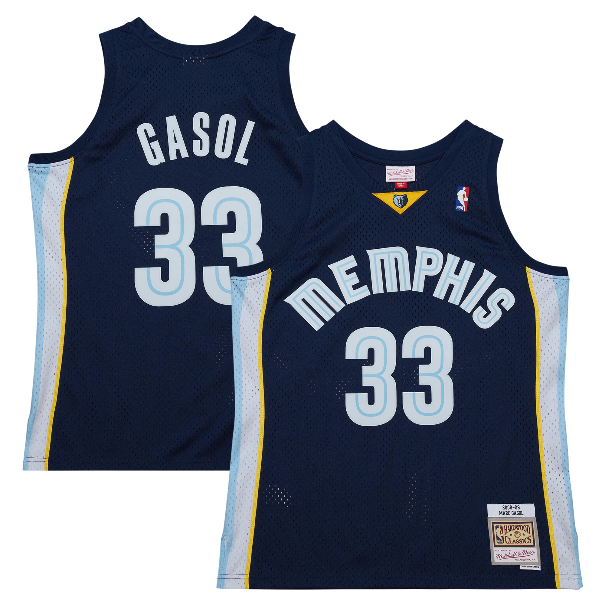 marc gasol memphis grizzlies mitchell 26amp ness 200809 hardwood classics swingman throwback jersey navy 6301 su2py.jpg