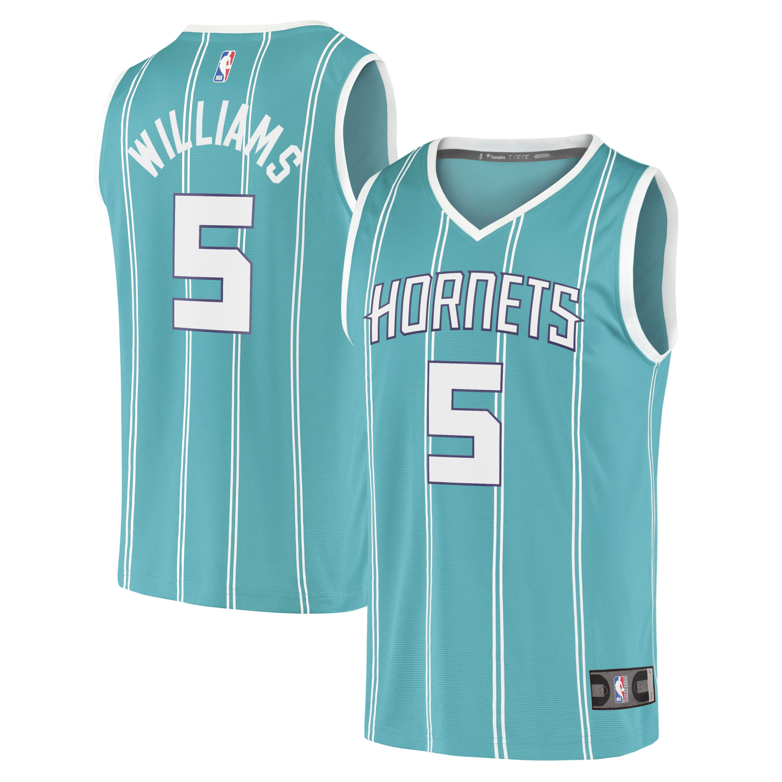 mark williams charlotte hornets fanatics fast break replica player jersey icon edition teal 5280 jnqy2.jpg