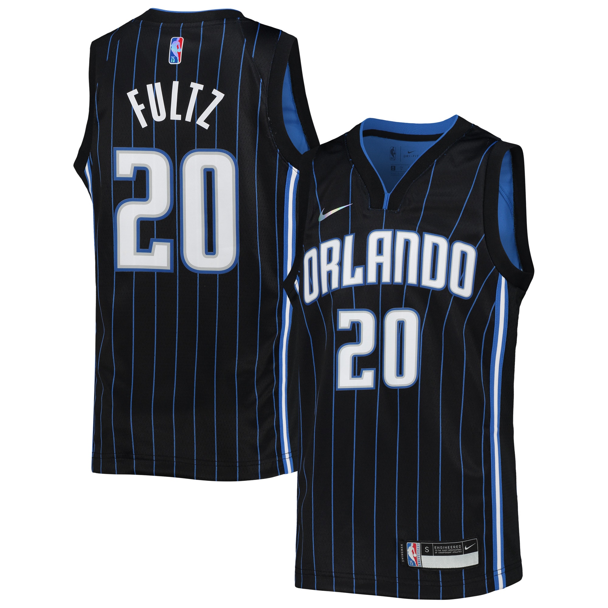 markelle fultz orlando magic nike youth 202122 diamond swingman jersey icon edition black 1430 hsird.jpg