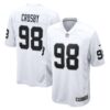 maxx crosby las vegas raiders nike game jersey white 5077 xpjfo.jpg