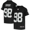maxx crosby las vegas raiders nike youth game jersey black 9282 cbysh.jpg