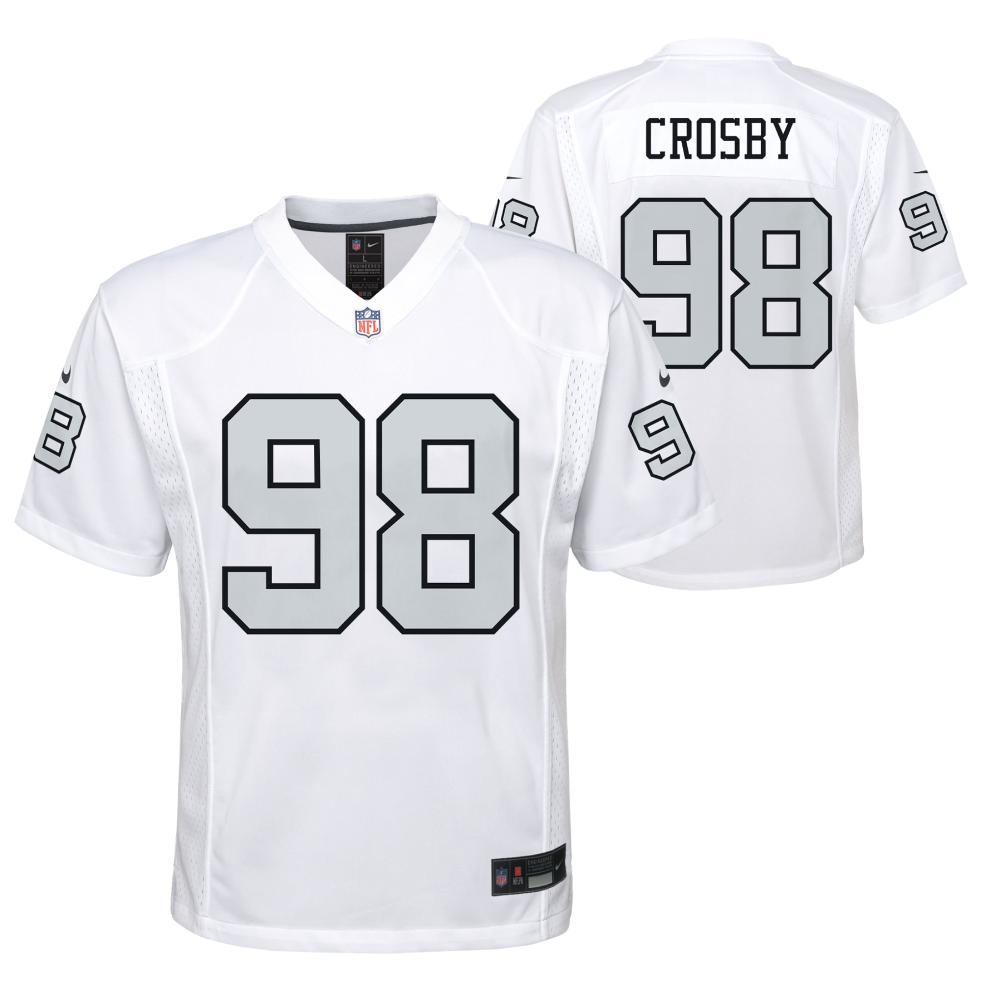 maxx crosby las vegas raiders nike youth game jersey white 7776 gwexq.jpg