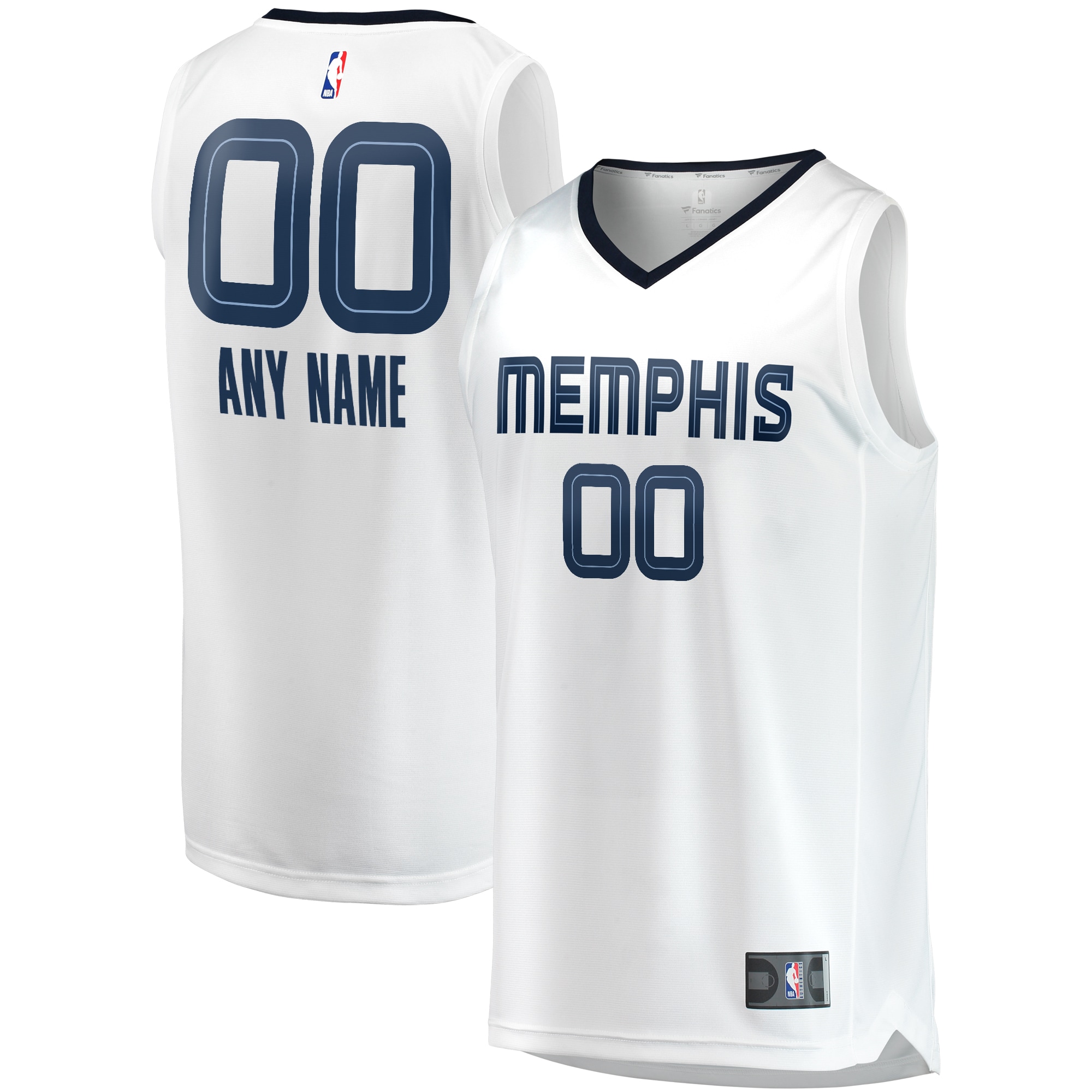 memphis grizzlies fanatics fast break custom replica jersey association edition white 2207 0liii.jpg