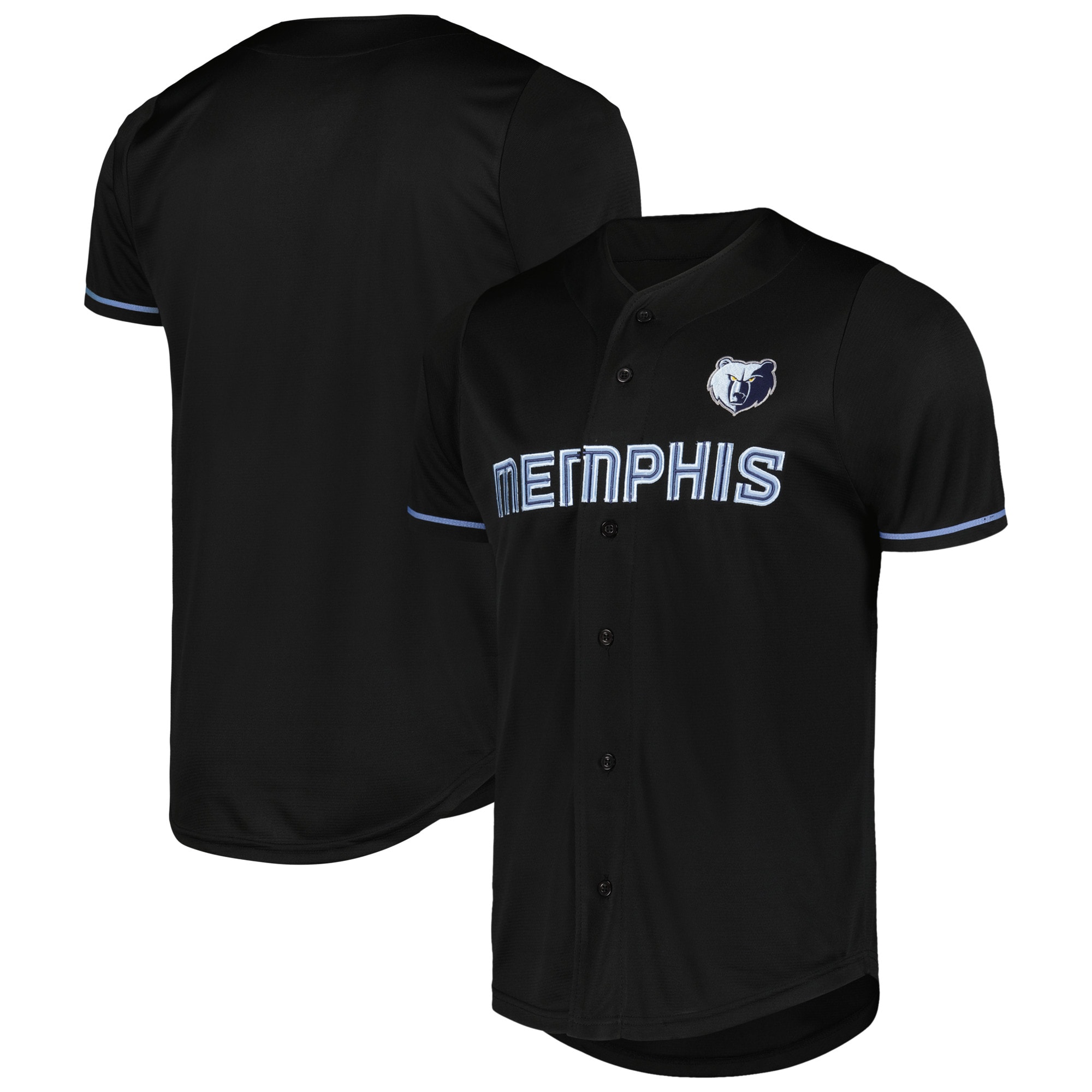 memphis grizzlies fanatics pop baseball jersey black 1026 u8rsd.jpg