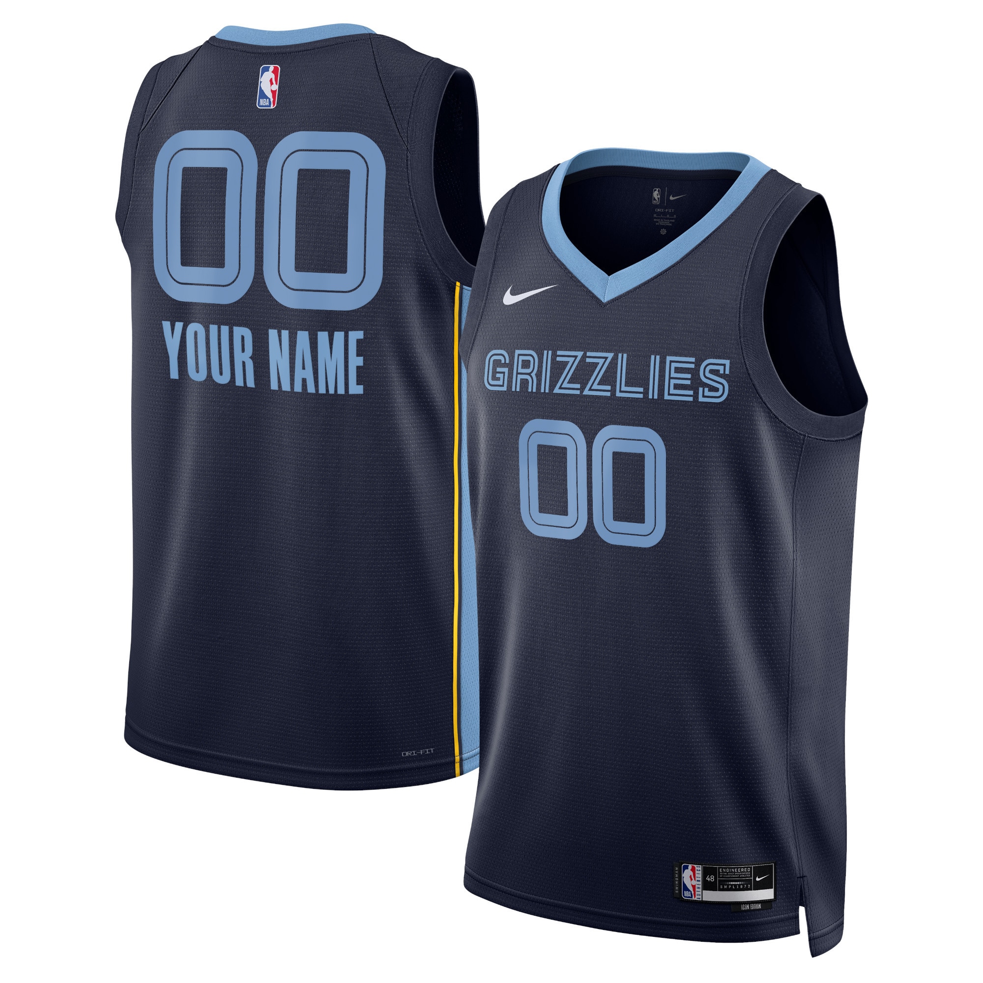 memphis grizzlies nike unisex swingman custom jersey navy icon edition 2822 us0ws.jpg