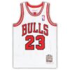michael jordan chicago bulls mitchell 26amp ness preschool 199798 hardwood classics authentic jersey white 8220 h4l9j.jpg