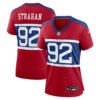 michael strahan new york giants nike womens alternate retired player game jersey century red 5242 kvzjt.jpg