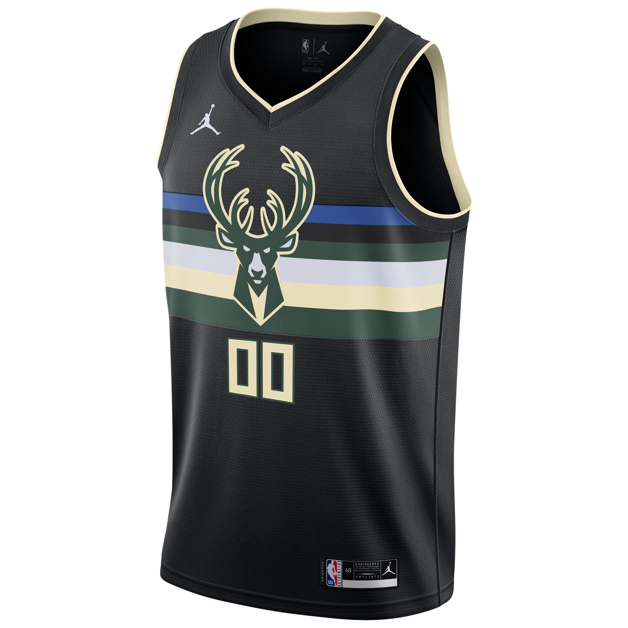 milwaukee bucks jordan brand swingman custom jersey statement edition black 2922 rq51o.jpg