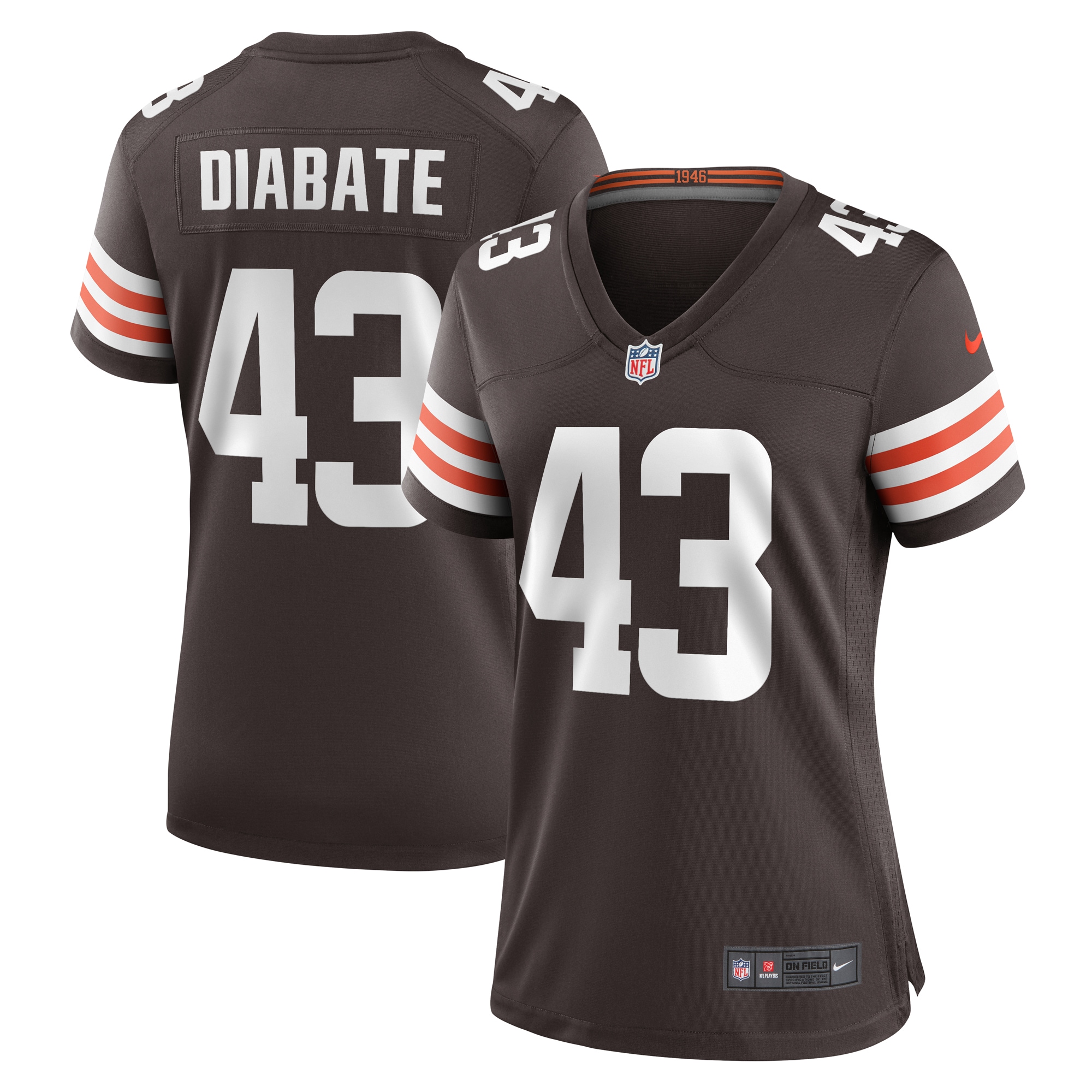 mohamoud diabate cleveland browns nike womens team game jersey brown 5066 o5nmb.jpg
