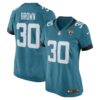 montaric brown jacksonville jaguars nike womens game player jersey teal 8198 xehxp.jpg