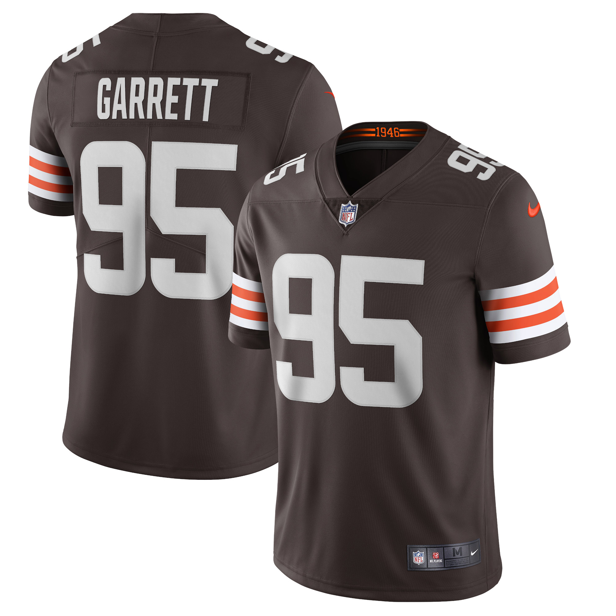 myles garrett cleveland browns nike vapor limited jersey brown 8538 zp567.jpg