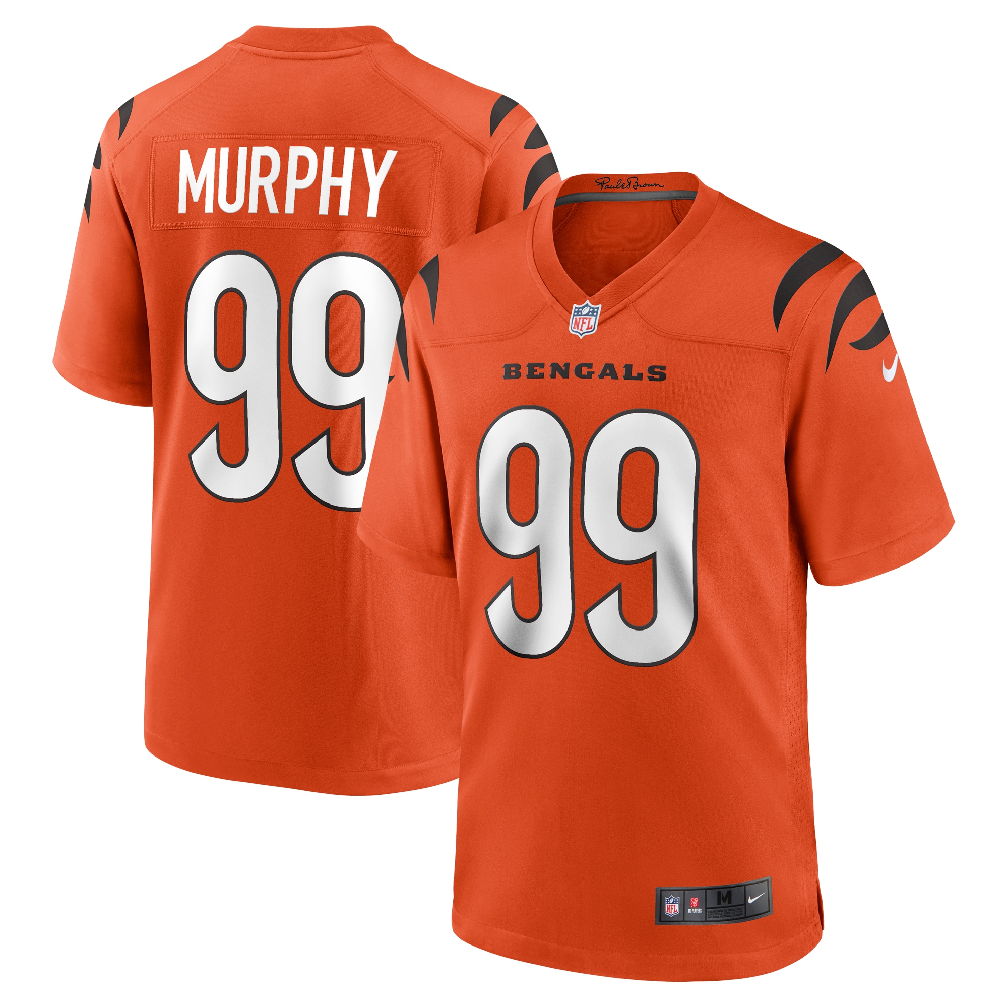 myles murphy cincinnati bengals nike team game jersey orange 8769 9u5wi.jpg