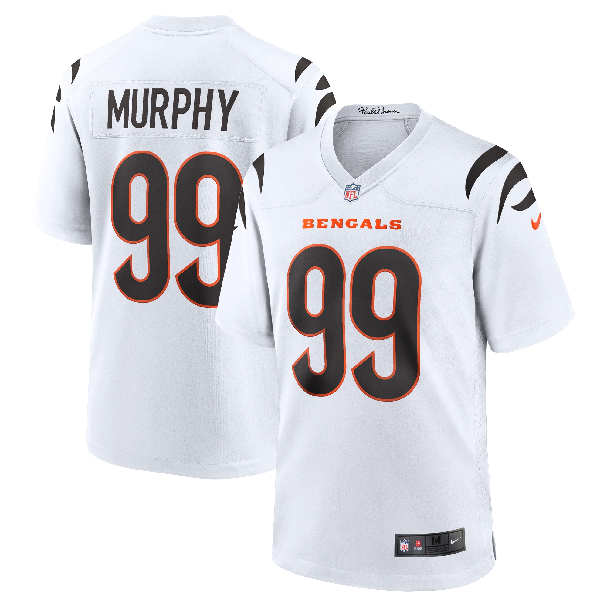 myles murphy cincinnati bengals nike team game jersey white 4009 htq8c.jpg