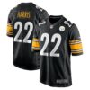 najee harris pittsburgh steelers nike player game jersey black 8979 0jxce.jpg