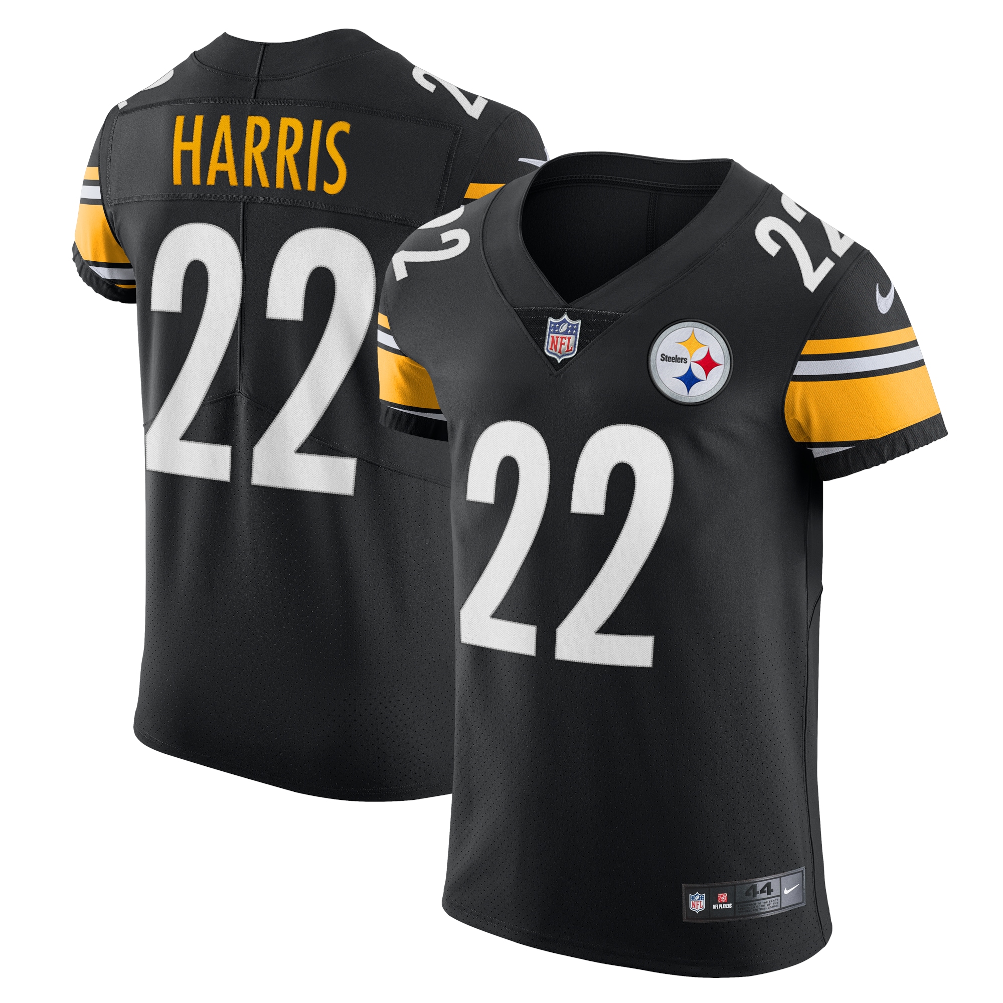 najee harris pittsburgh steelers nike vapor elite jersey black 4082 7rfi4.jpg