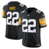 najee harris pittsburgh steelers nike vapor f.u.s.e. limited jersey black 2365 jnwaf.jpg