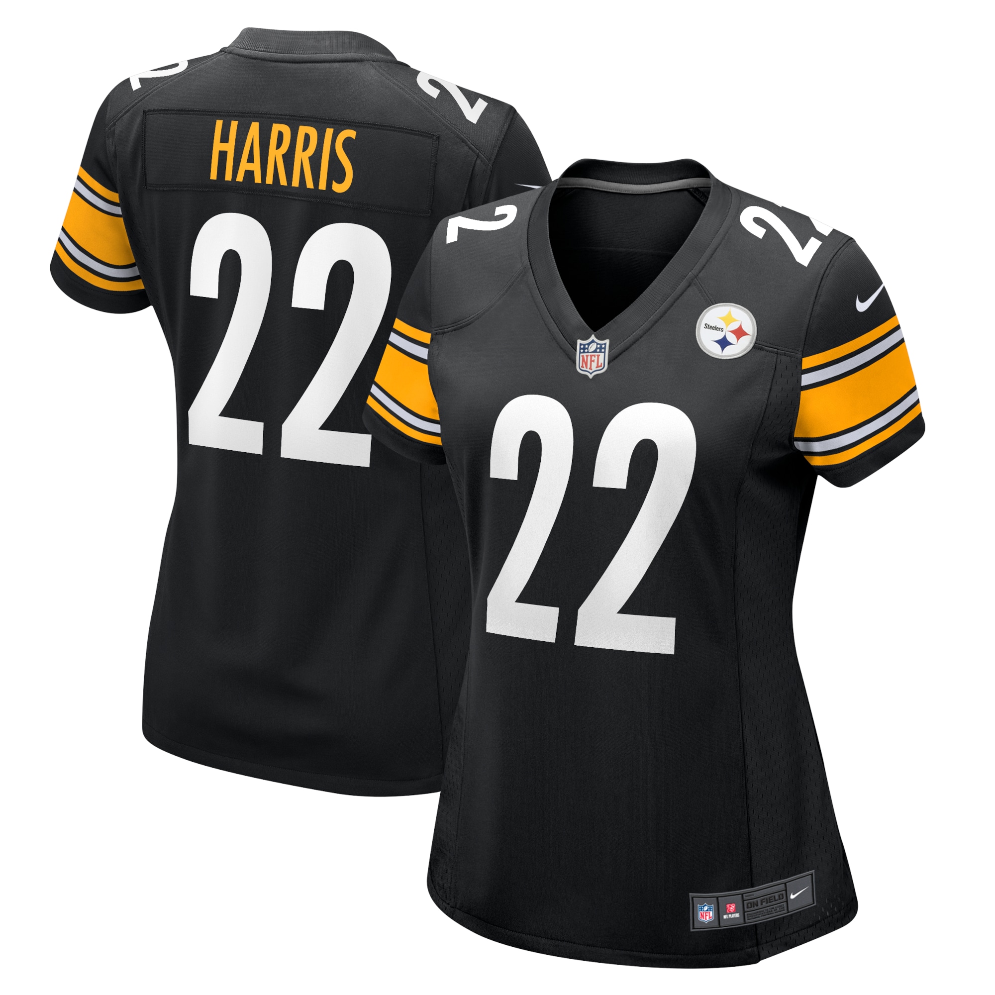 najee harris pittsburgh steelers nike womens team game jersey black 9383 6uqye.jpg
