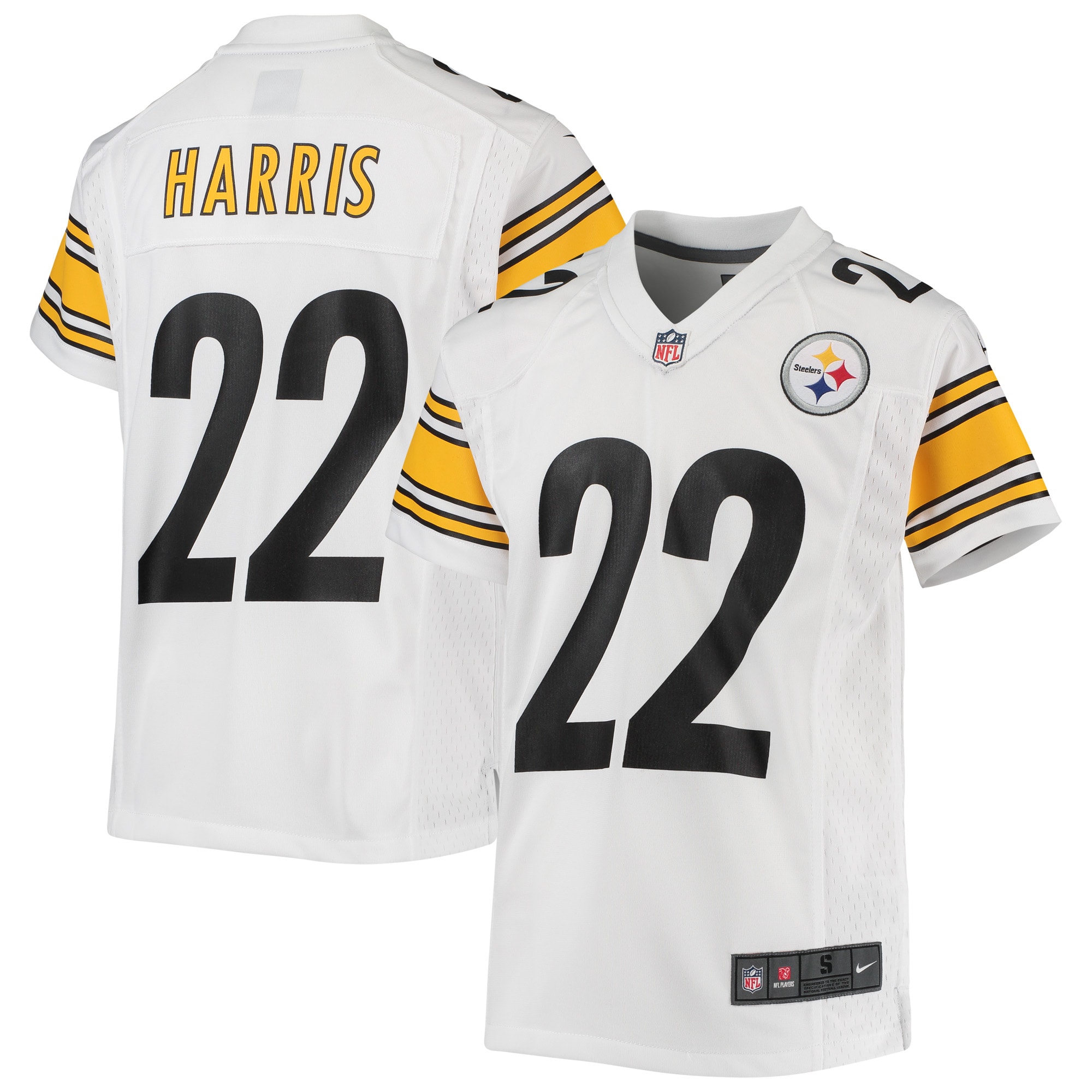 najee harris pittsburgh steelers nike youth game jersey white 5285 b7or3.jpg