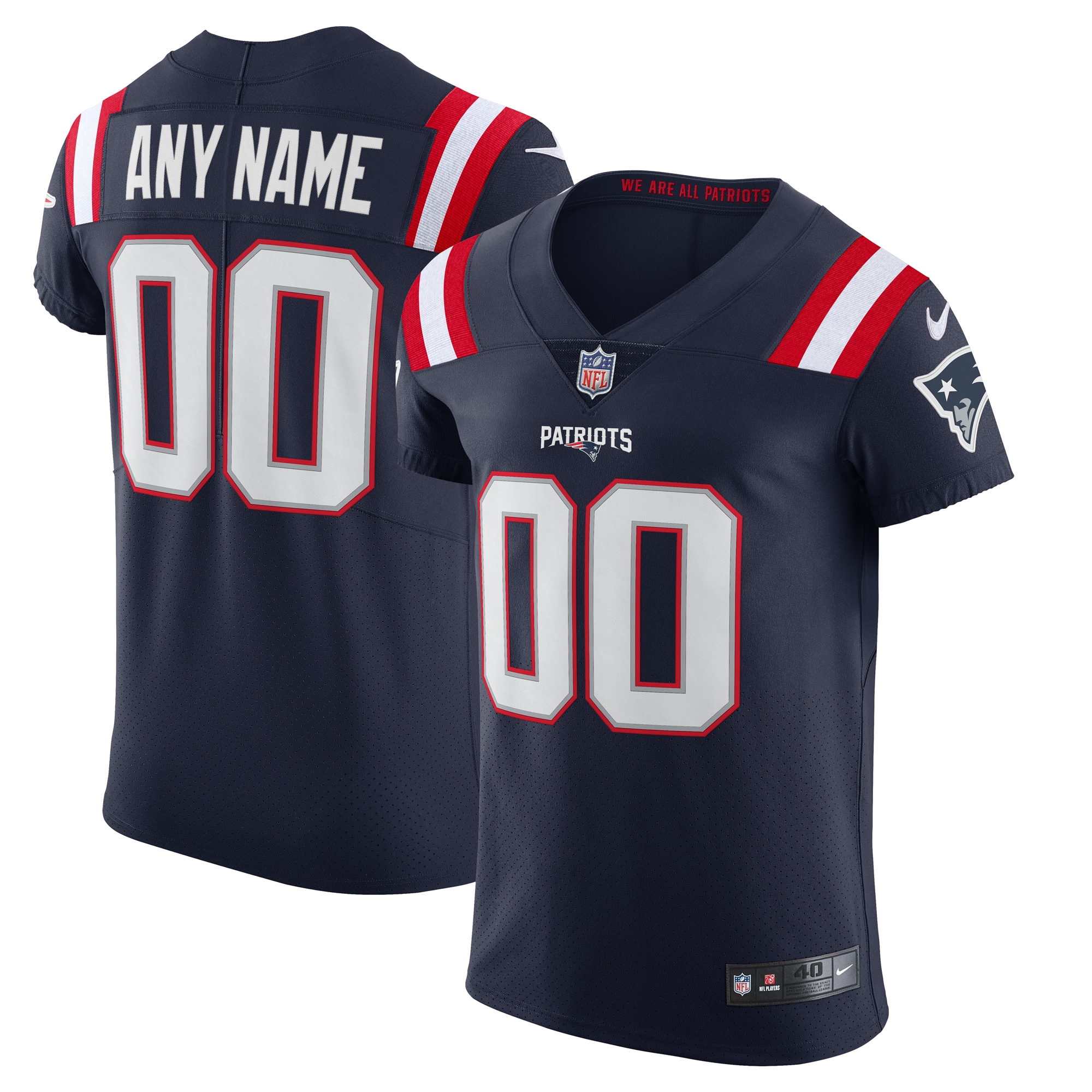 new england patriots nike vapor elite custom jersey navy 2947 6e0aw.jpg