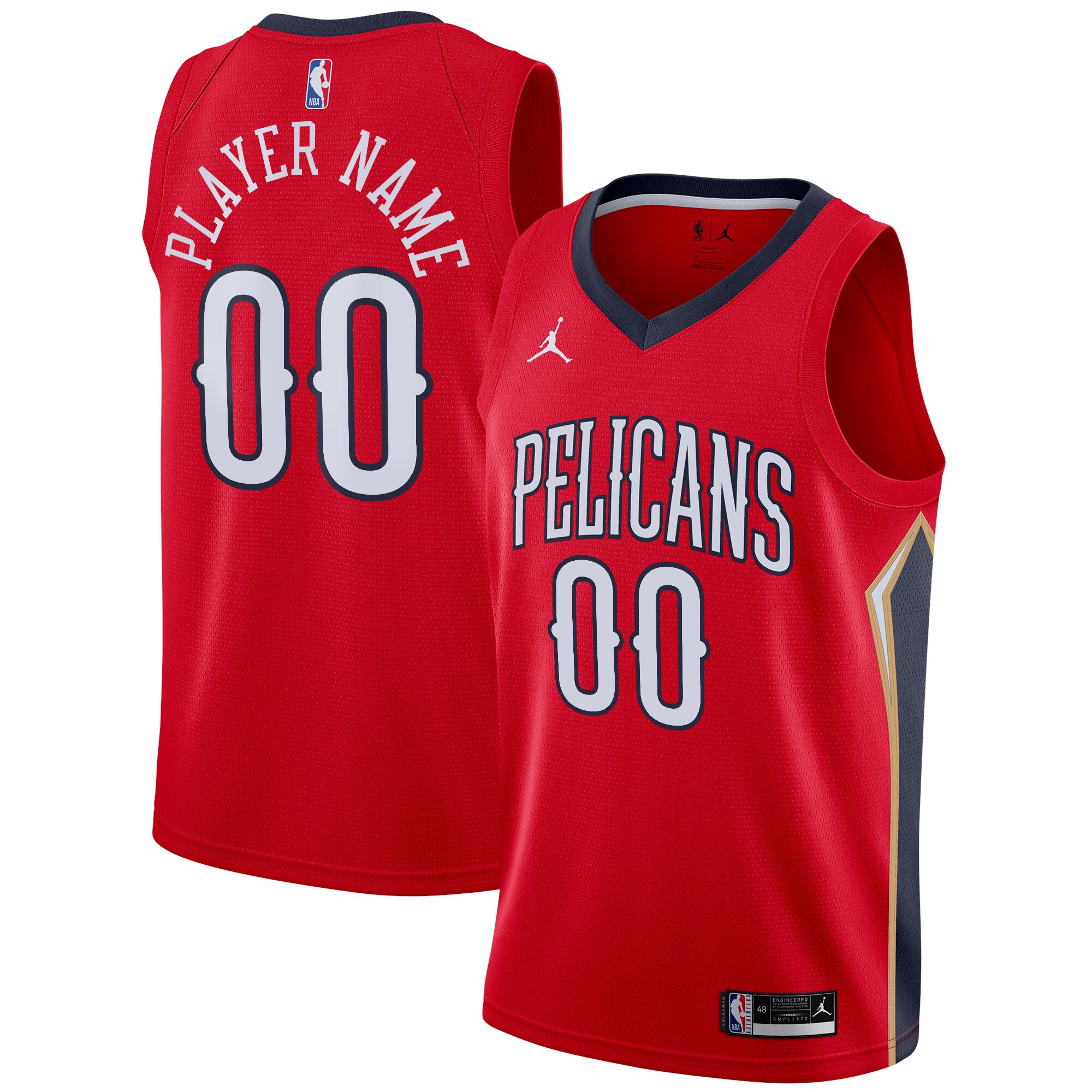 new orleans pelicans jordan brand swingman custom jersey statement edition red 4155 qra1o.jpg