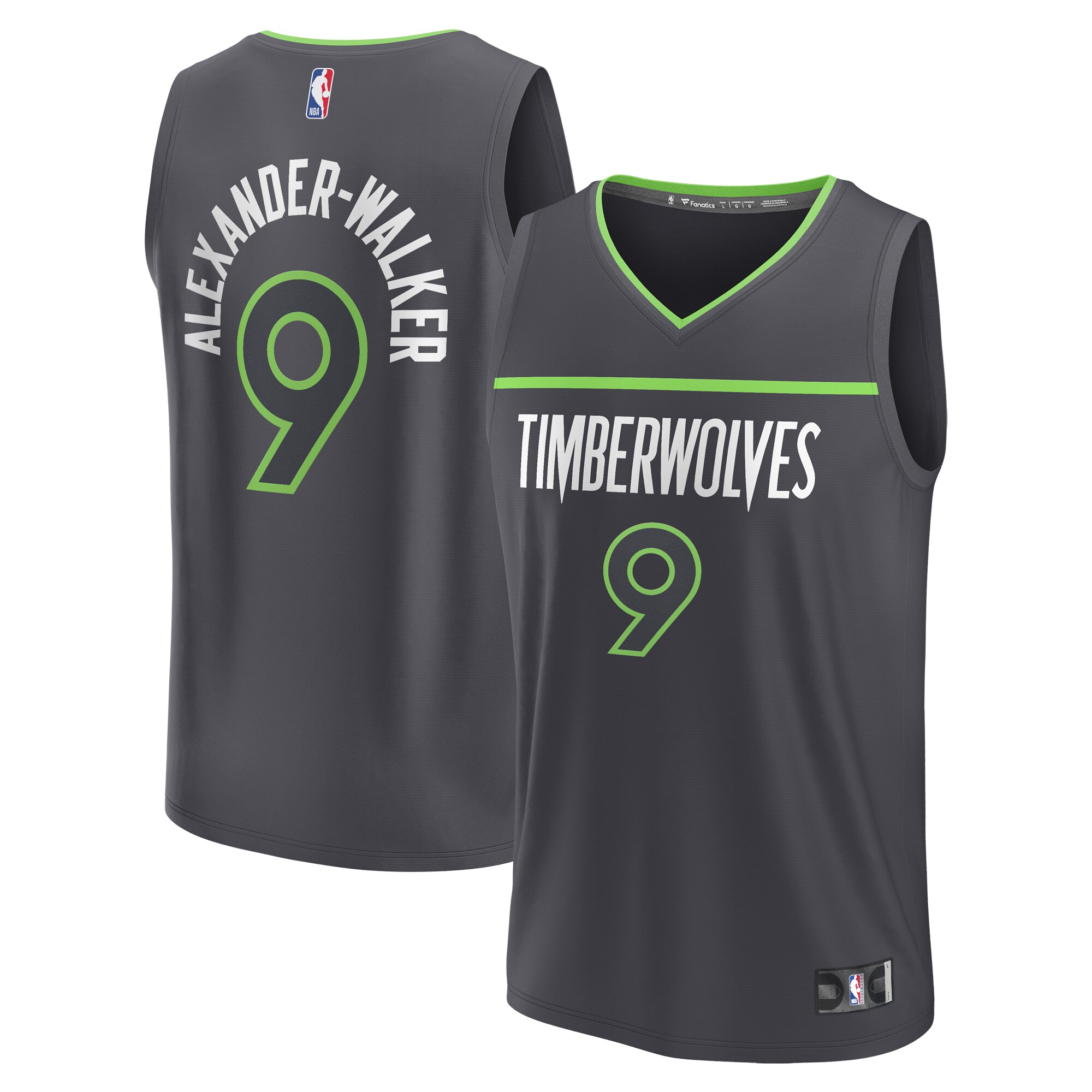 nickeil alexander walker minnesota timberwolves fanatics fast break replica player jersey statement edition black 1364 9oddx.jpg