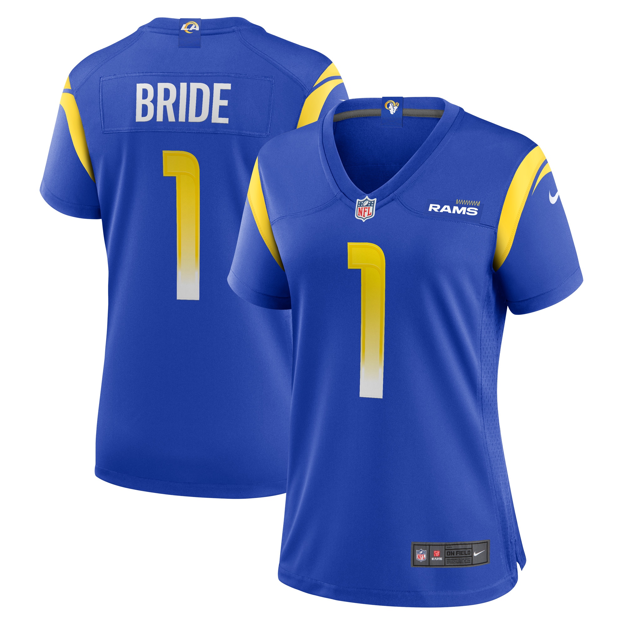 number 1 bride los angeles rams nike womens game jersey royal 5075 rfd6v.jpg