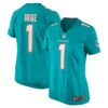 number 1 bride miami dolphins nike womens game jersey aqua 6849 frknh.jpg