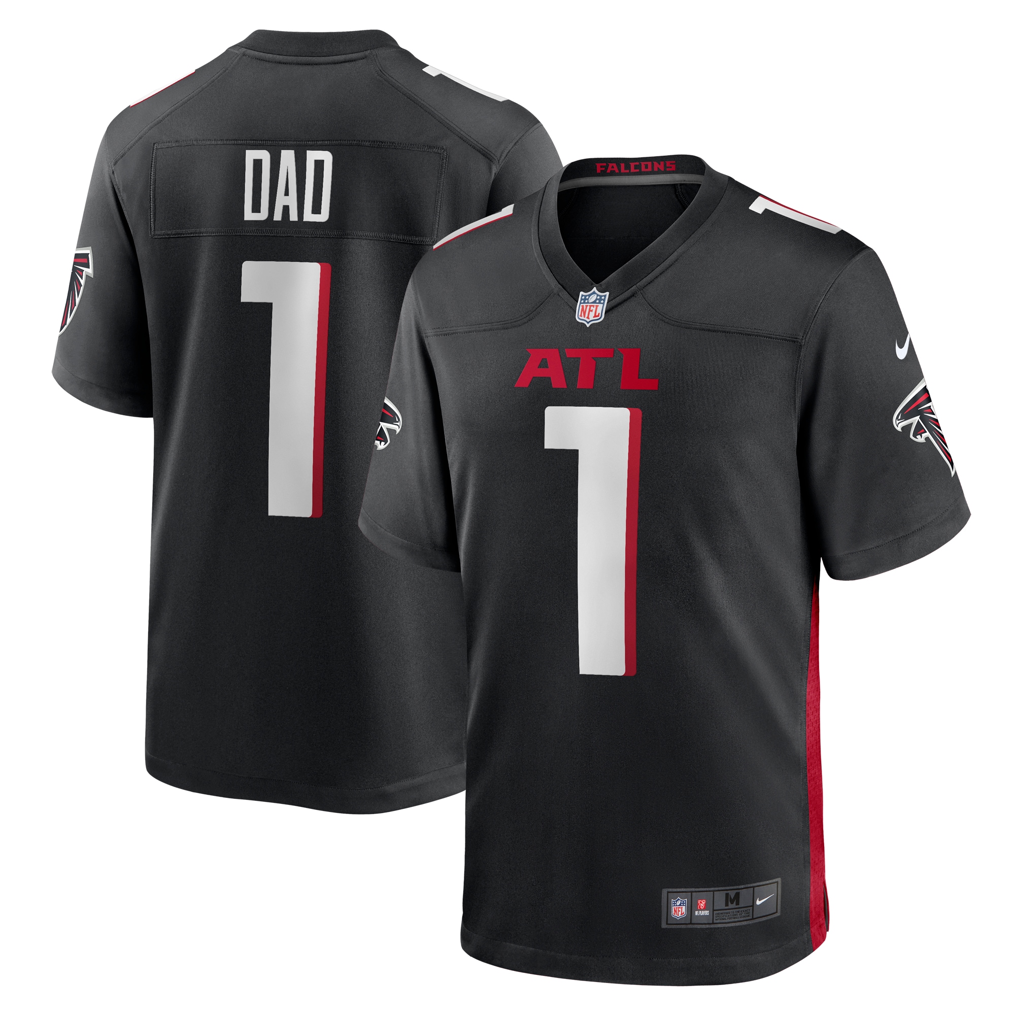 number 1 dad atlanta falcons nike game jersey black 5676 8qkyg.jpg