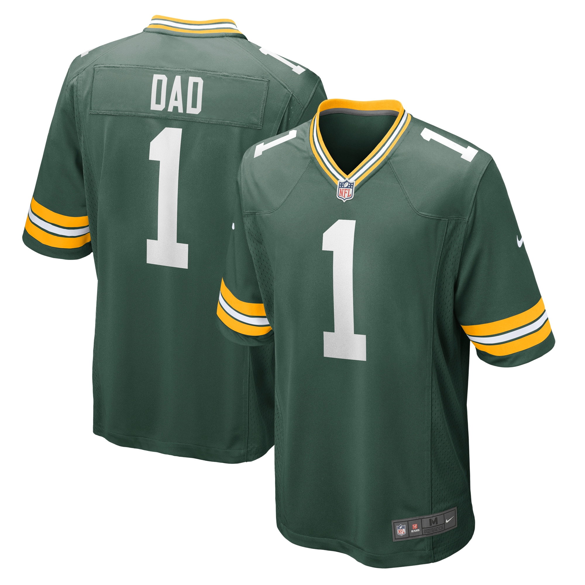 number 1 dad green bay packers nike game jersey green 6827 mcidq.jpg