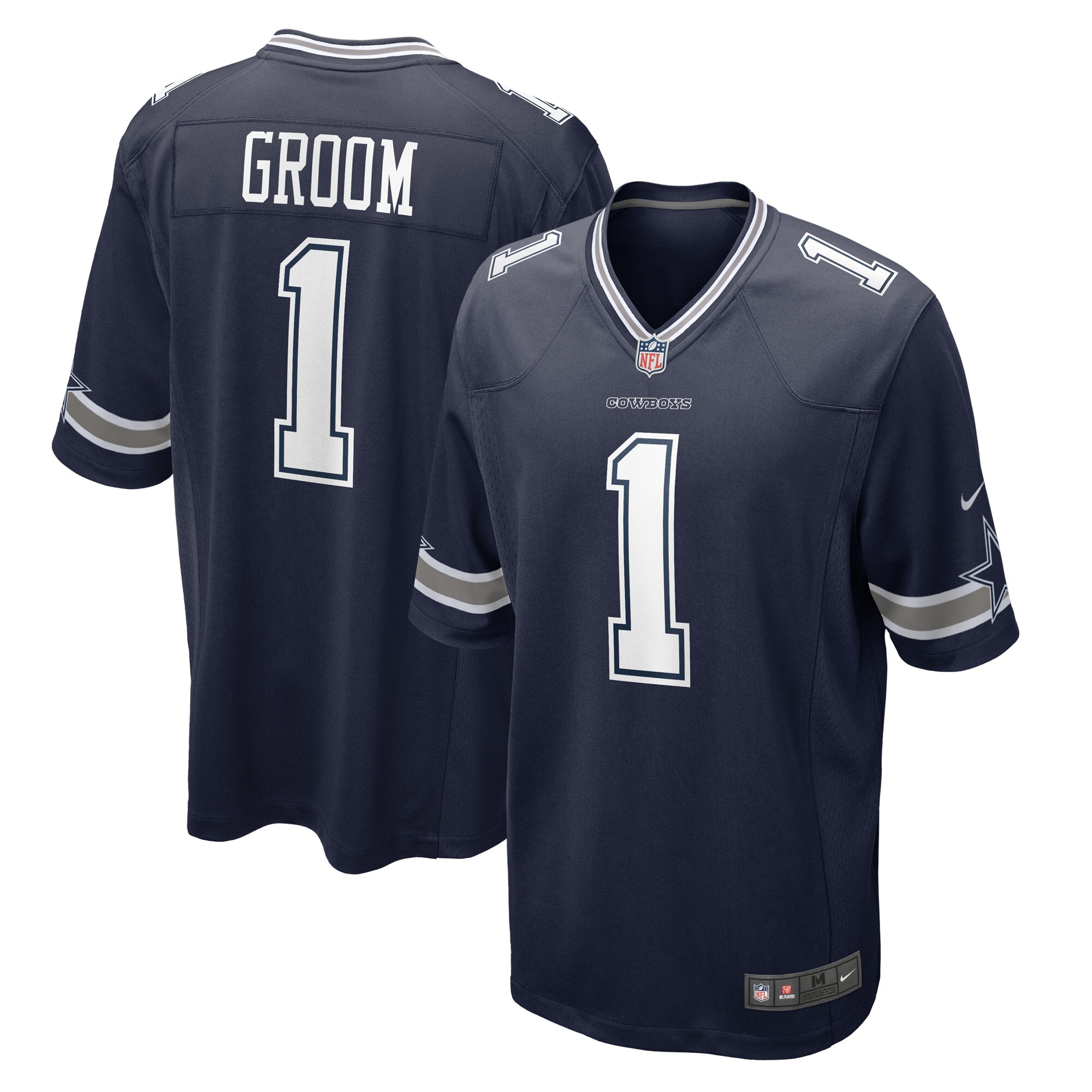 number 1 groom dallas cowboys nike game jersey navy 1999 0lqar.jpg