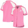 oakland athletics youth team spirit fashion jersey pink 6249 fhpha.jpg
