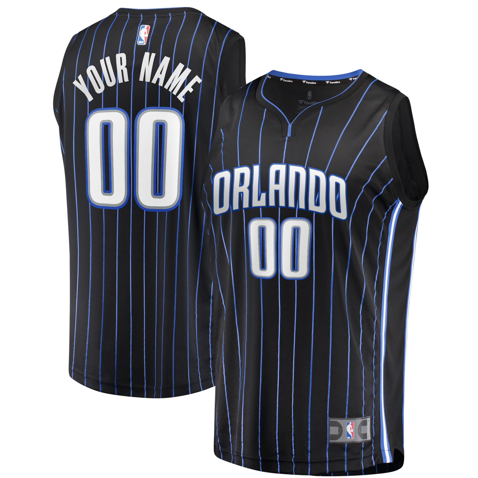 orlando magic fanatics youth fast break replica custom jersey black icon edition 8278 cdcek.jpg