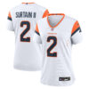 patrick surtain ii denver broncos nike womens mile high collection game jersey white 1350 fjclq.jpg