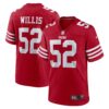 patrick willis san francisco 49ers nike retired player game jersey scarlet 8320 fgydw.jpg