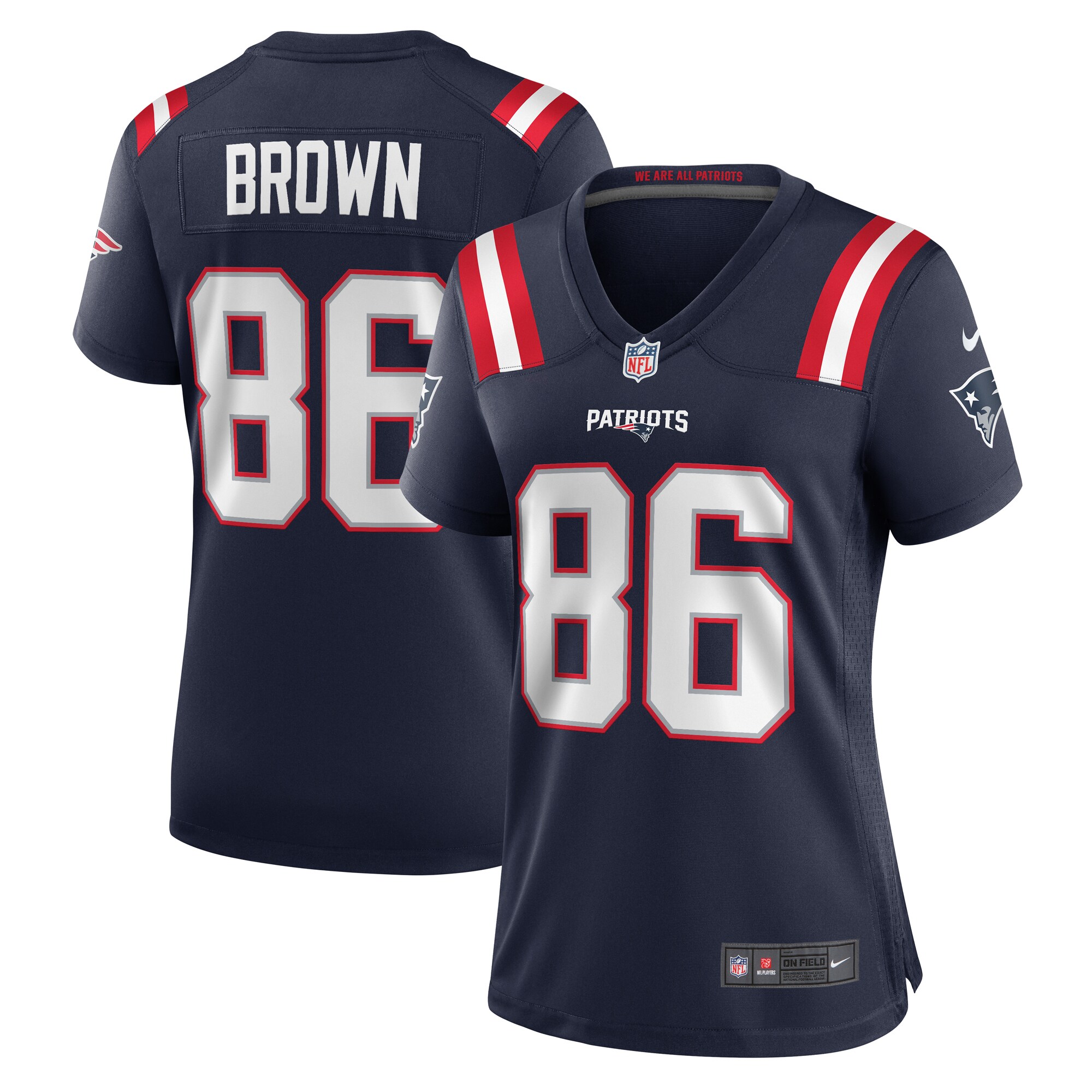 pharaoh brown new england patriots nike womens team game jersey navy 3122 uazh0.jpg