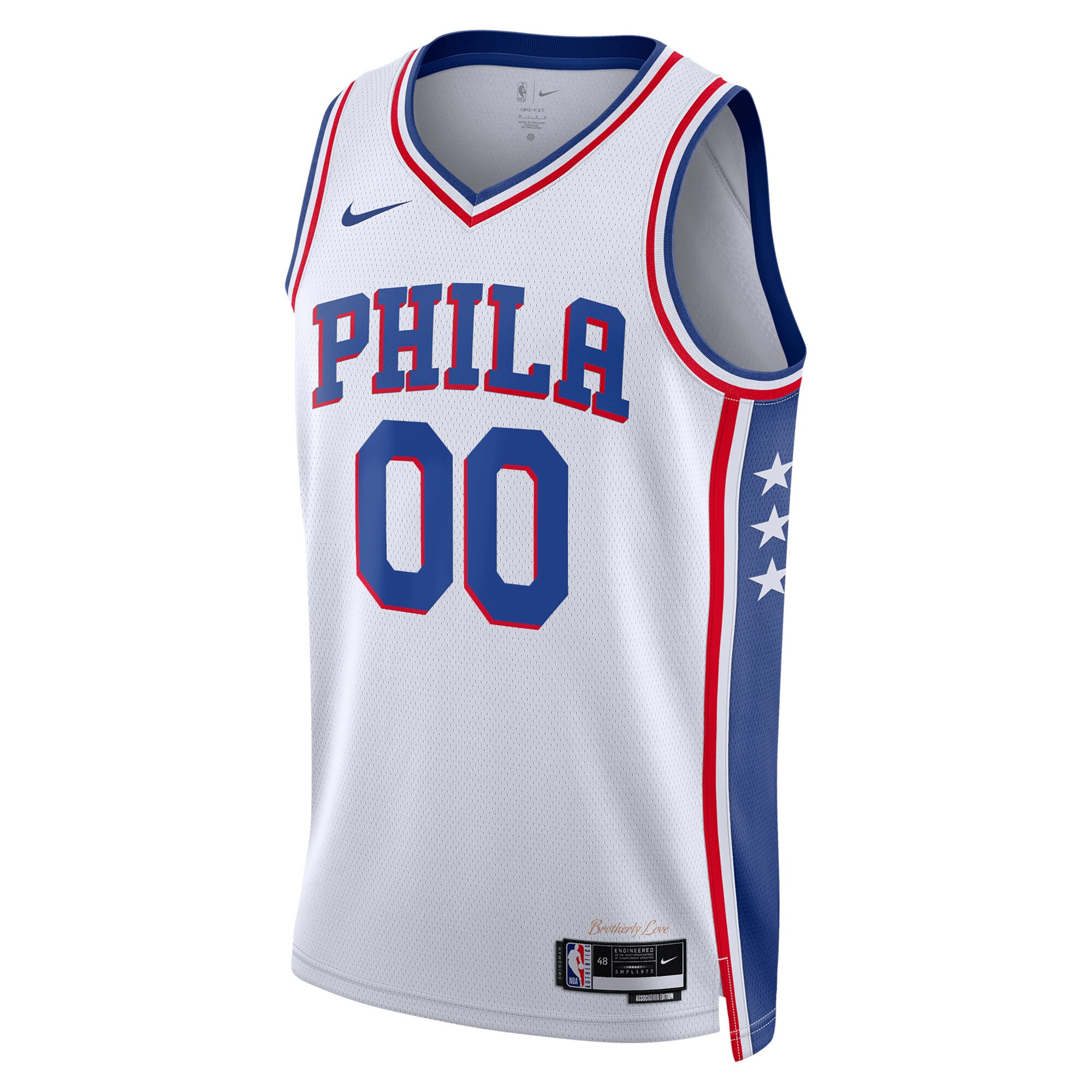 philadelphia 76ers nike unisex 202223 swingman custom jersey white association edition 6977 ue3vm.jpg